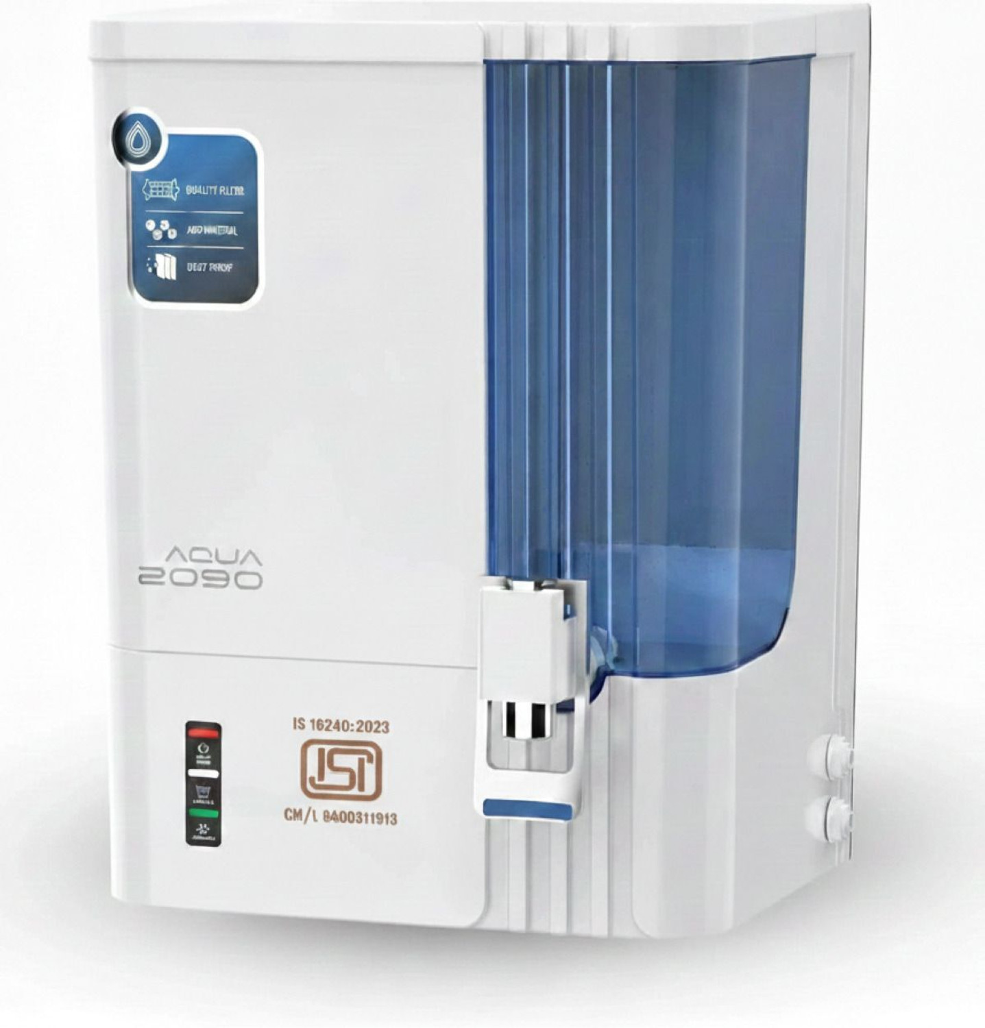 Image of NEXUS SERIES liv Alkaline water theraphy 12 L RO + UV + Copper Water Purifier (Black)