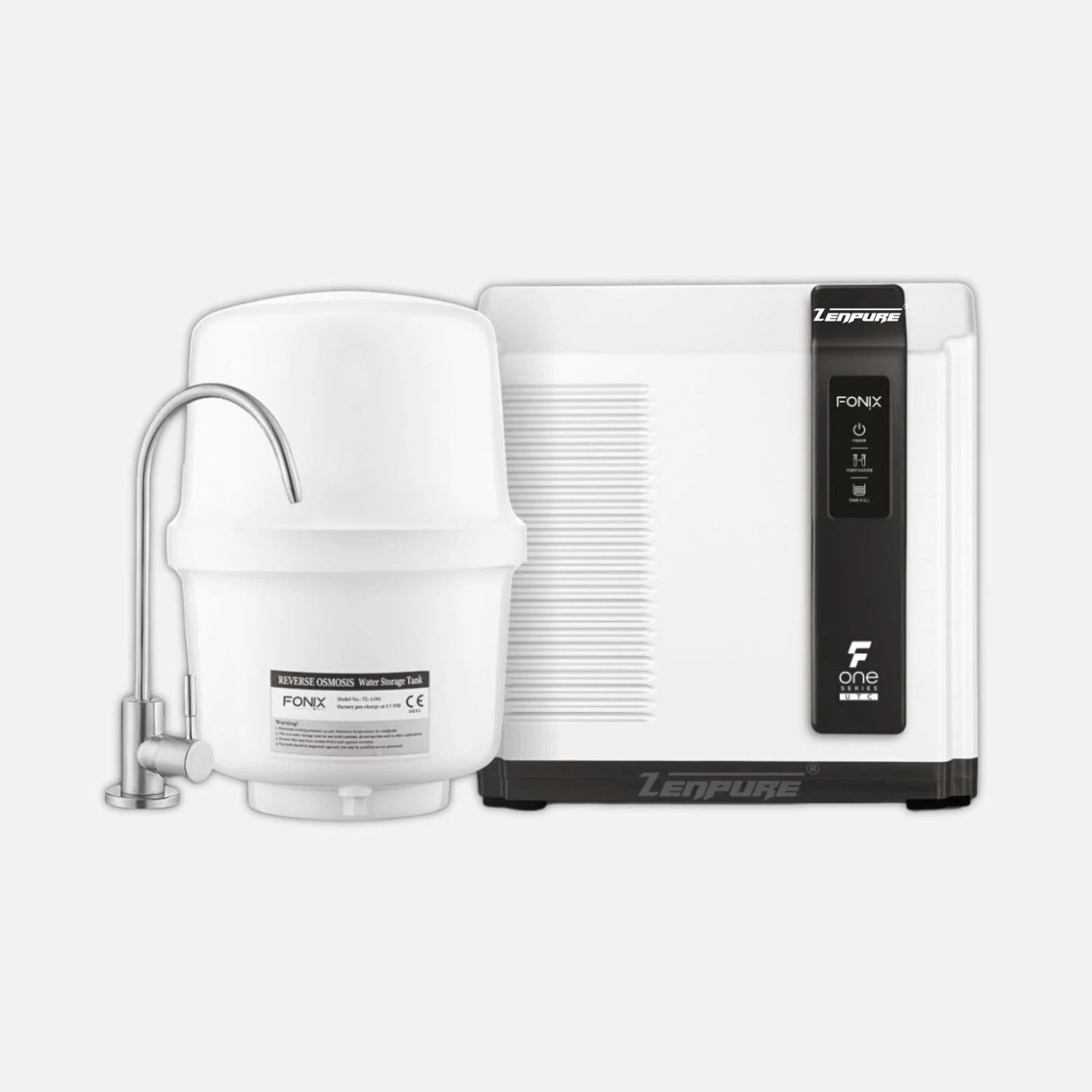 Image of JX PERT 76798290 12 L RO Water Purifier (White, Black)