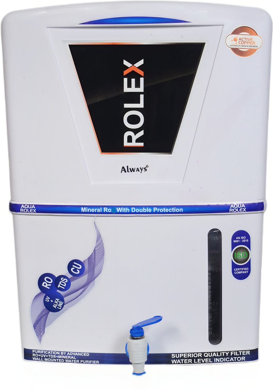 Image of JX PERT 76798290 12 L RO Water Purifier (White, Black)