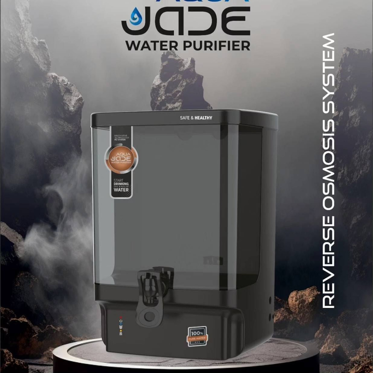 NILE Aqua Jade 10 L RO Water Purifier