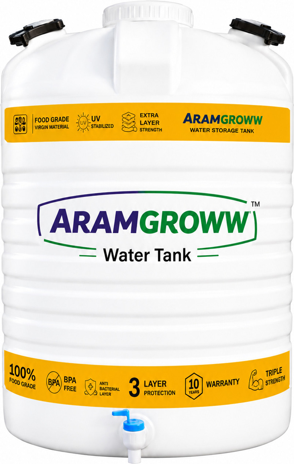 Image of Supreme Ecosil Tank 750 LTR 750 L Water Tank (Plastic)