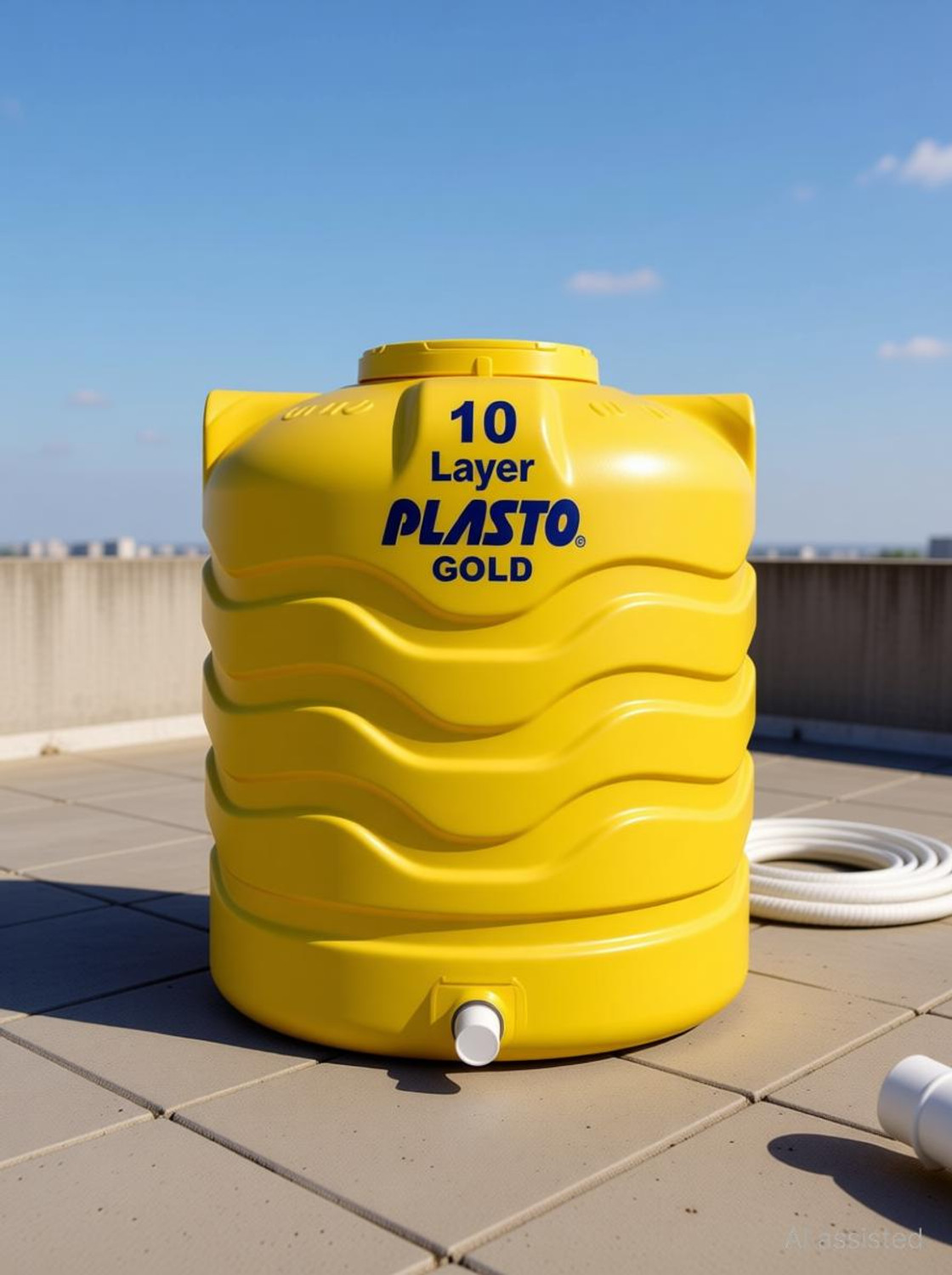 Image of Plasto 10 layer 1000 L Water Tank (Plastic)