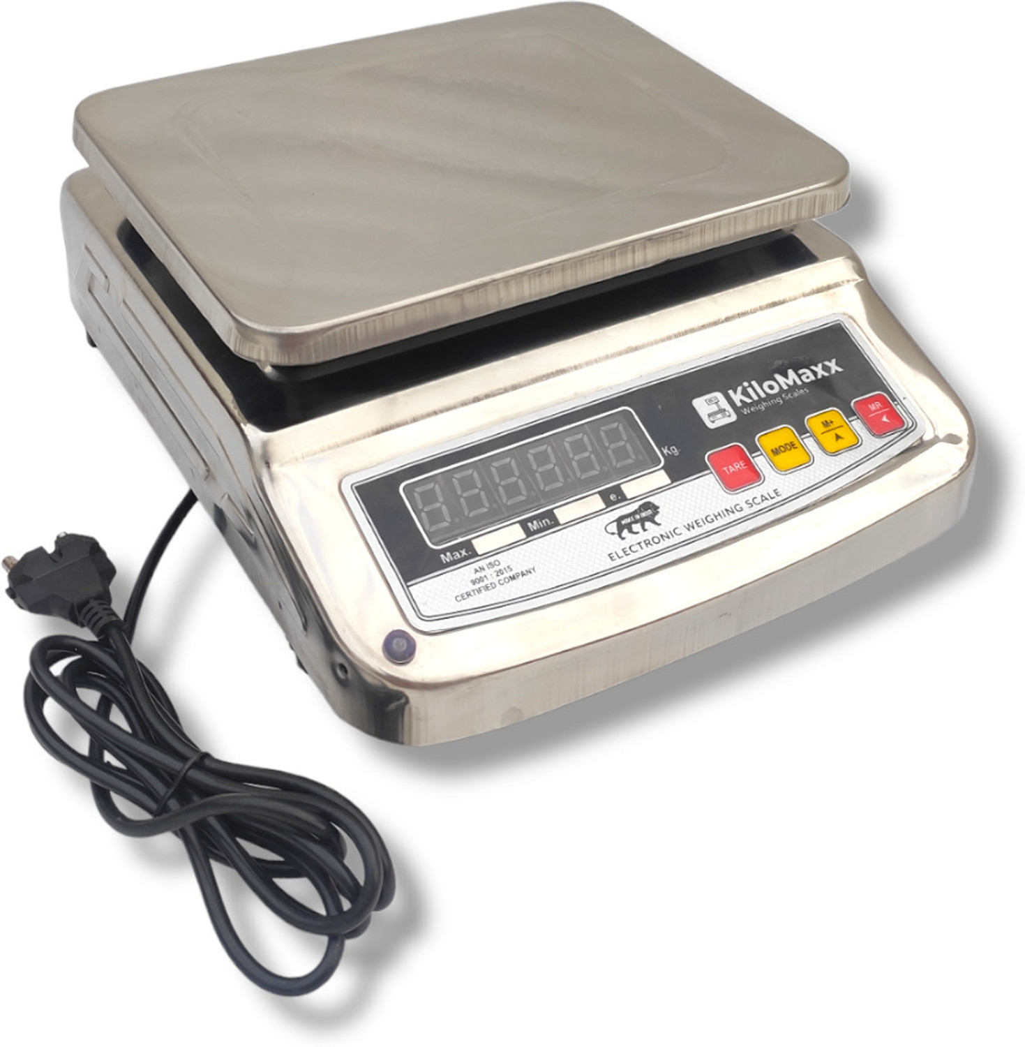 KiloMaxx KM-01 30Kg WIth UltraBright Dual Led Display For Shop Kitchen Industrial Uses Weighing Scale Price in India - Buy KiloMaxx KM-01 30Kg WIth UltraBright Dual Led Display For Shop Kitchen Industrial Uses Weighing Scale online at Flipkart.com