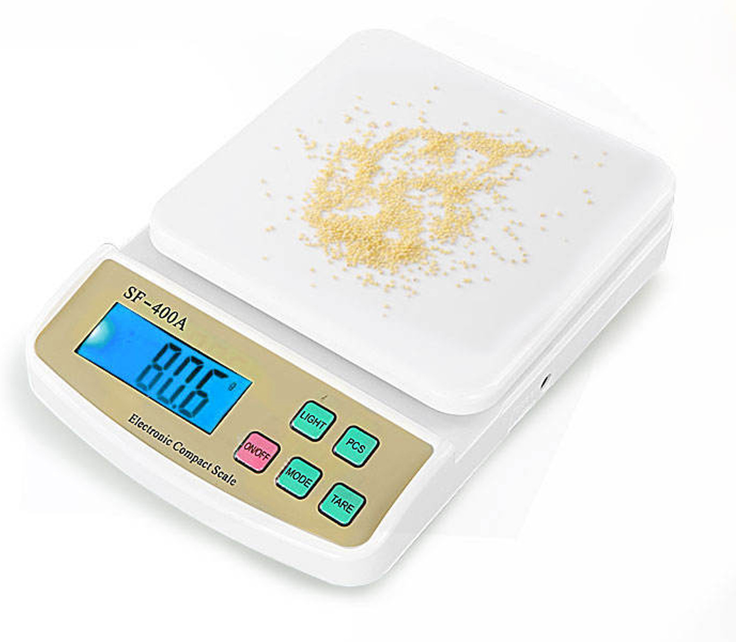 Image of ATOM A121 Economy Kitchen Weighing Scale (White)