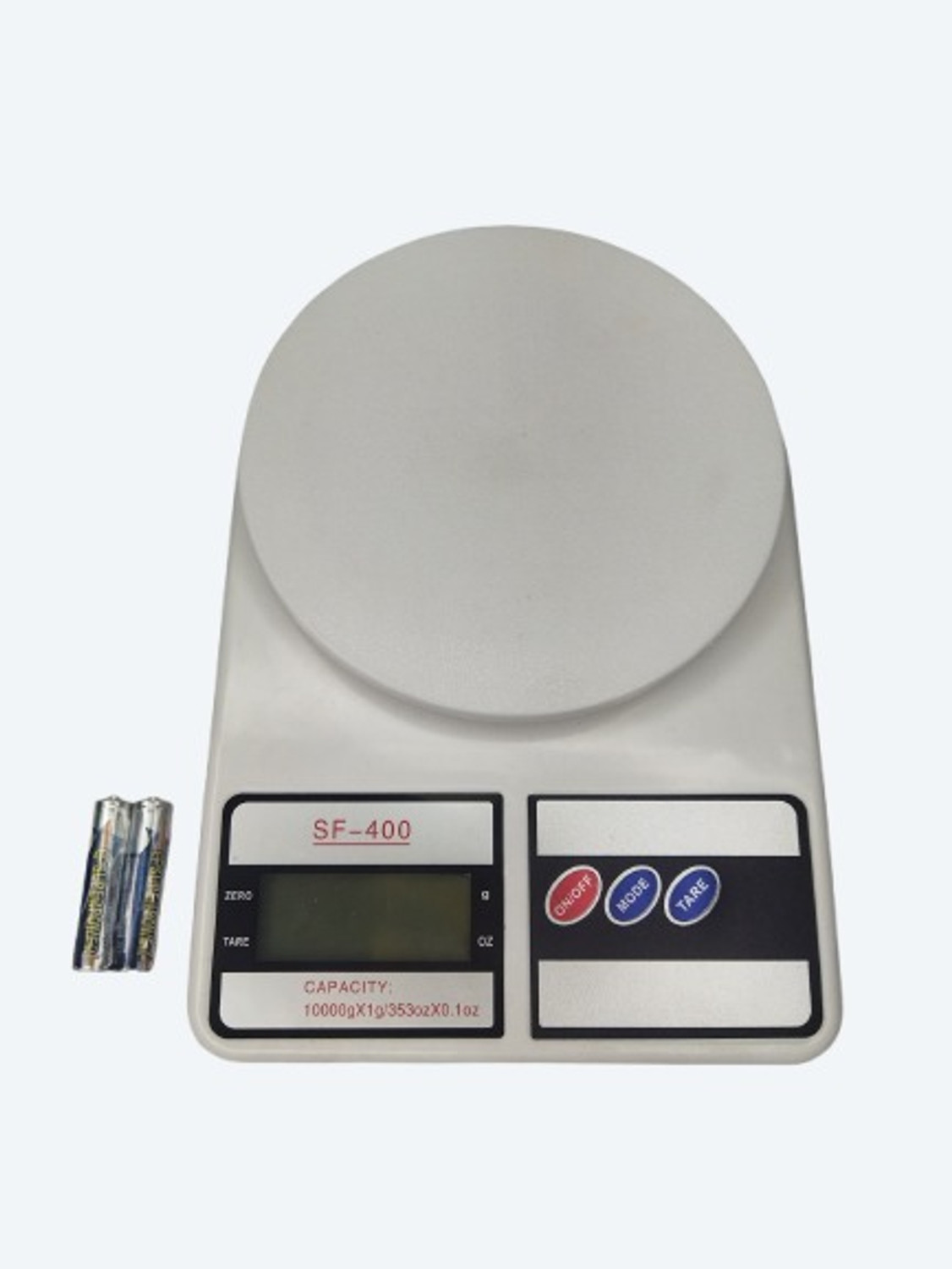 Image of ATOM A121 Economy Kitchen Weighing Scale (White)