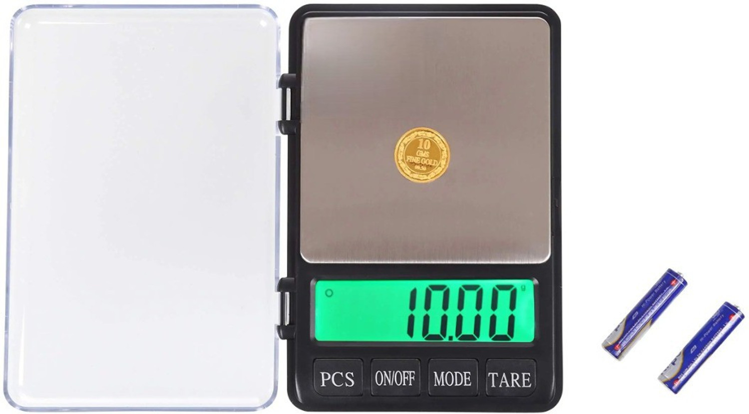 Image of JSJ Bold Weight Machine for Home Digital Weighing Machine Weighing Scale (Black)