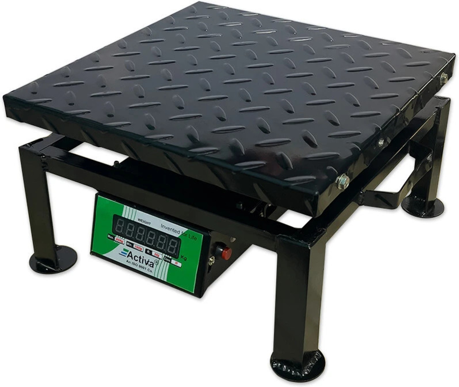 ACTIVA 150kg weight machine for shop|300x300mm platform size MILD STEEL|10g accuracy Weighing Scale Price in India - Buy ACTIVA 150kg weight machine for shop|300x300mm platform size MILD STEEL|10g accuracy Weighing Scale online at Flipkart.com