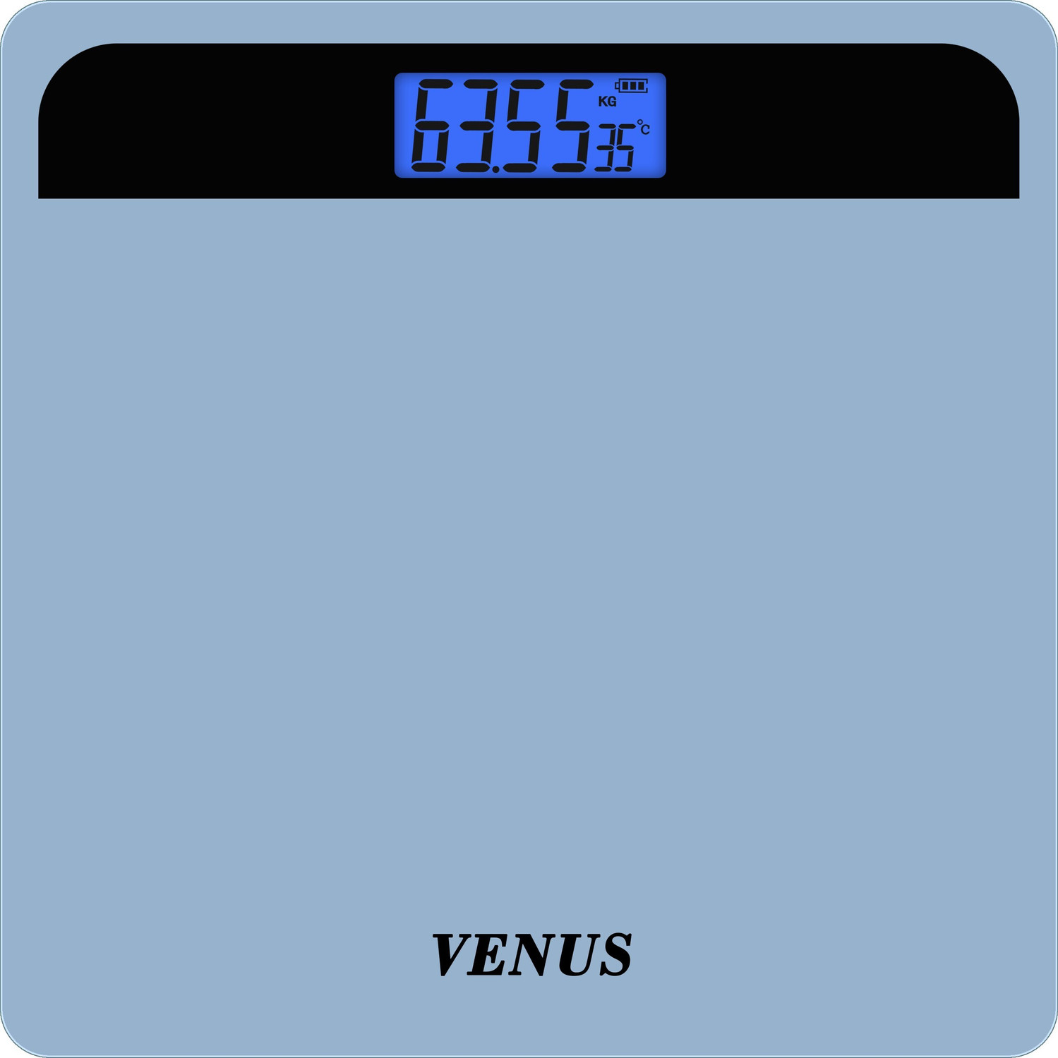 Image of SMIC Mechanical Weighing Scale with Solid Base Weighing Scale (Blue)