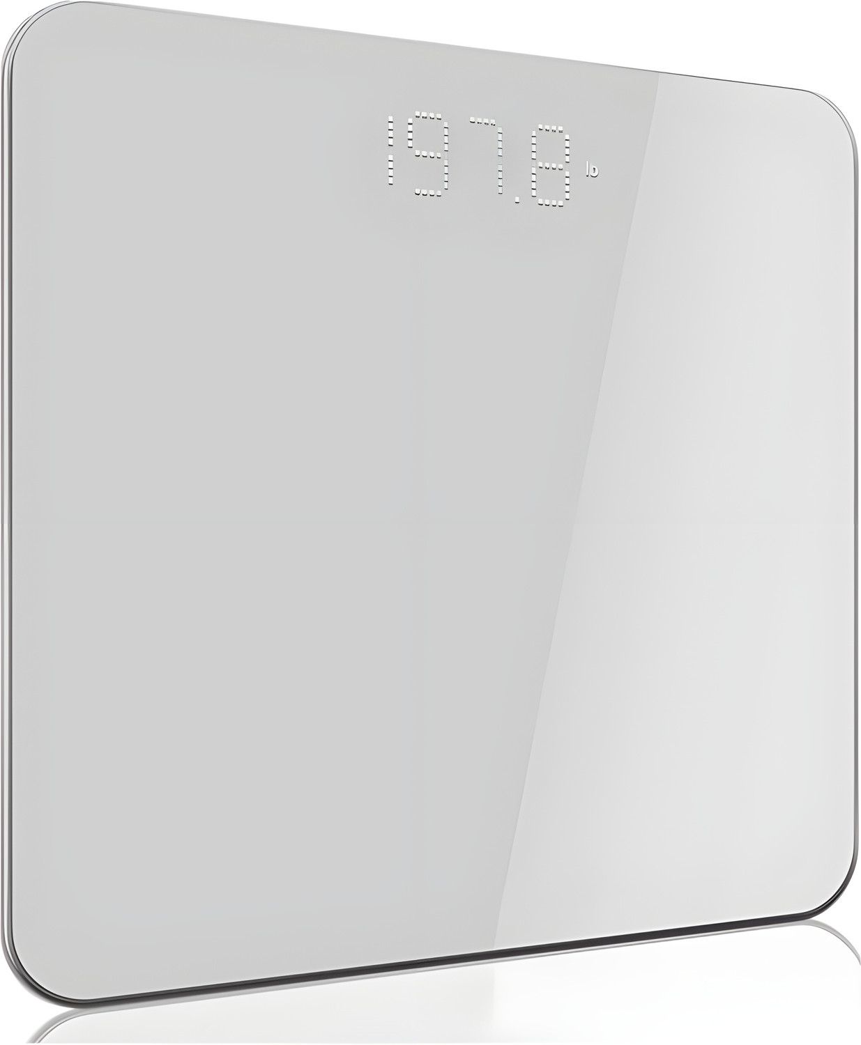 Image of EVERSYS Smart Bluetooth Weighing Scale - Body Weight, BMI white Weighing Scale (White)