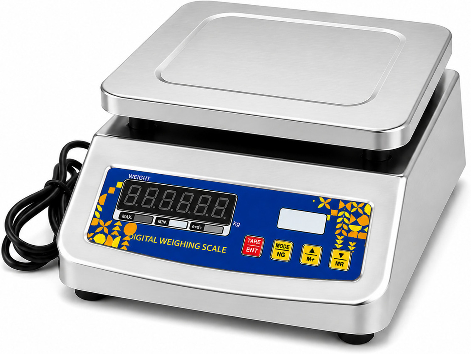 Image of EVERSYS Smart Bluetooth Weighing Scale - Body Weight, BMI white Weighing Scale (White)