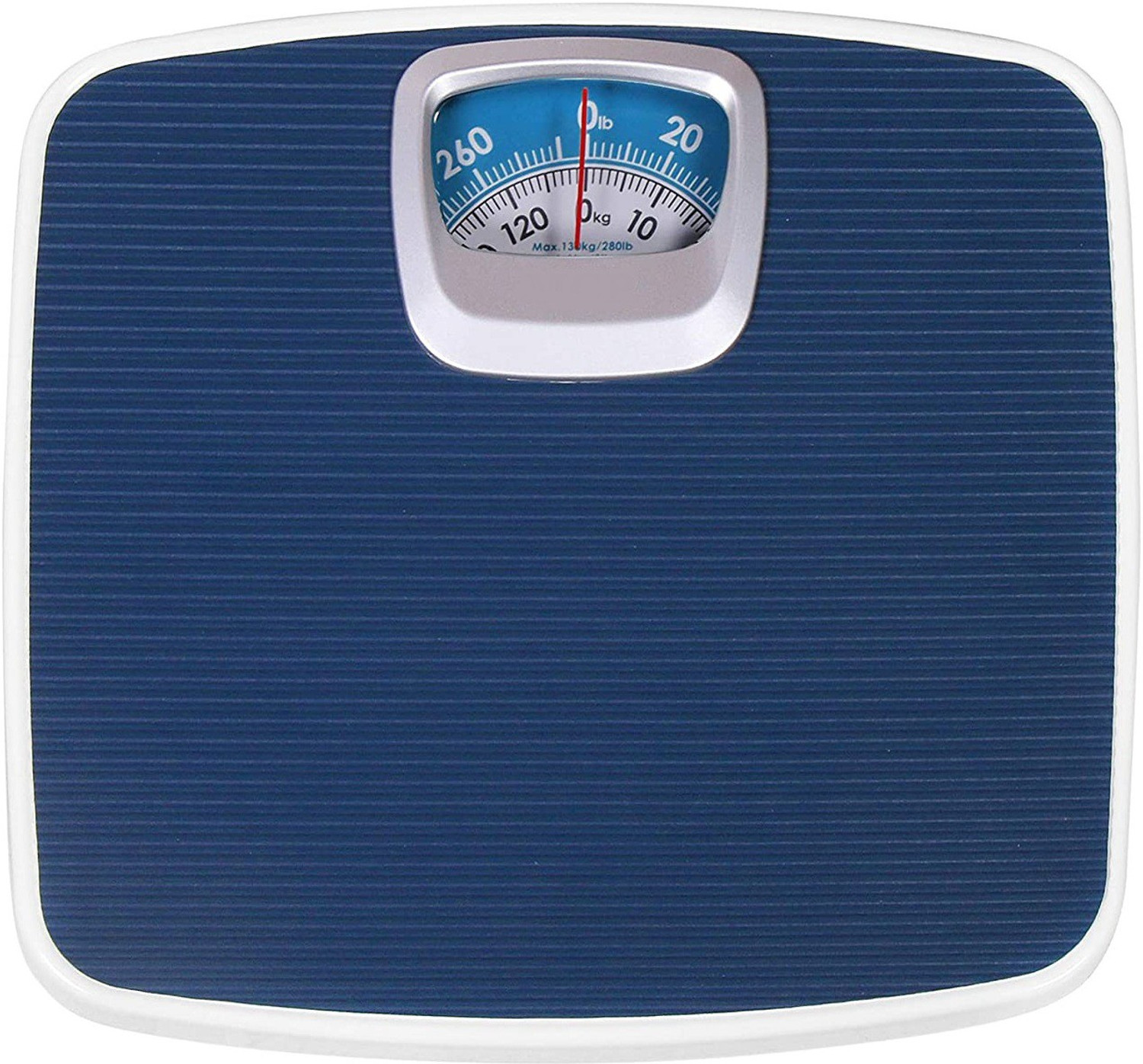 Image of SMIC Mechanical Weighing Scale with Solid Base Weighing Scale (Blue)
