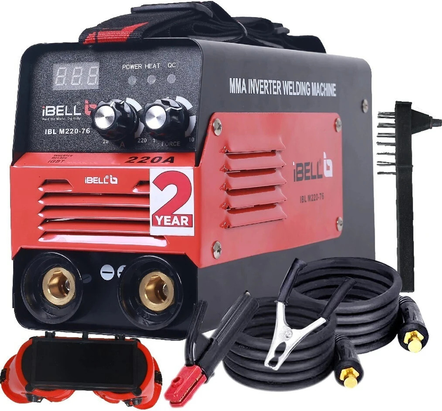 Image of speedweld ARC Welding Machine 1 /2 /3 Ph Hot Start, Anti Stick 400 amp Welder Model 415H123 Inverter Welding Machine