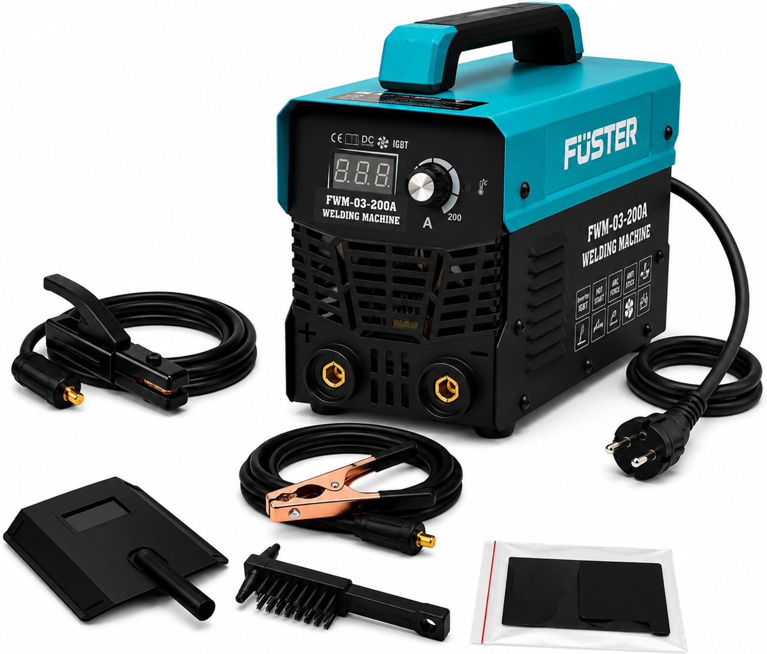Image of speedweld ARC Welding Machine 1 /2 /3 Ph Hot Start, Anti Stick 400 amp Welder Model 415H123 Inverter Welding Machine