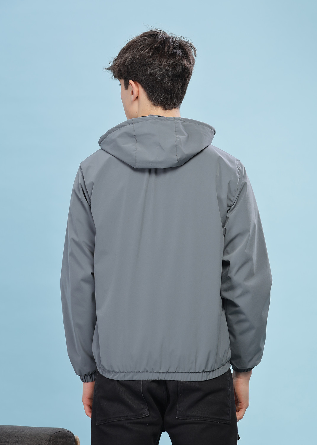 Image of Dollar Solid Men Wind Cheater