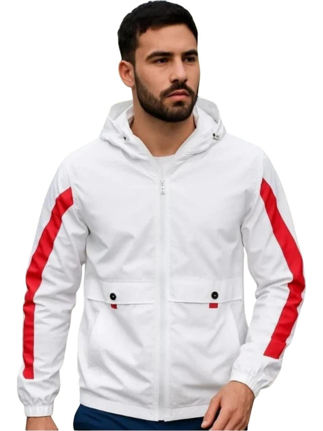 Image of eWools Self Design Men Wind Cheater