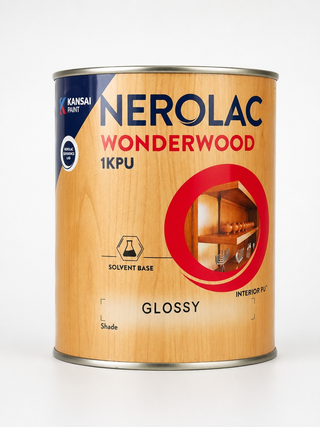 Image of Berger Woodkeeper 1K PU Gloss Clear Wood Varnish (Polyurethane 1 L)