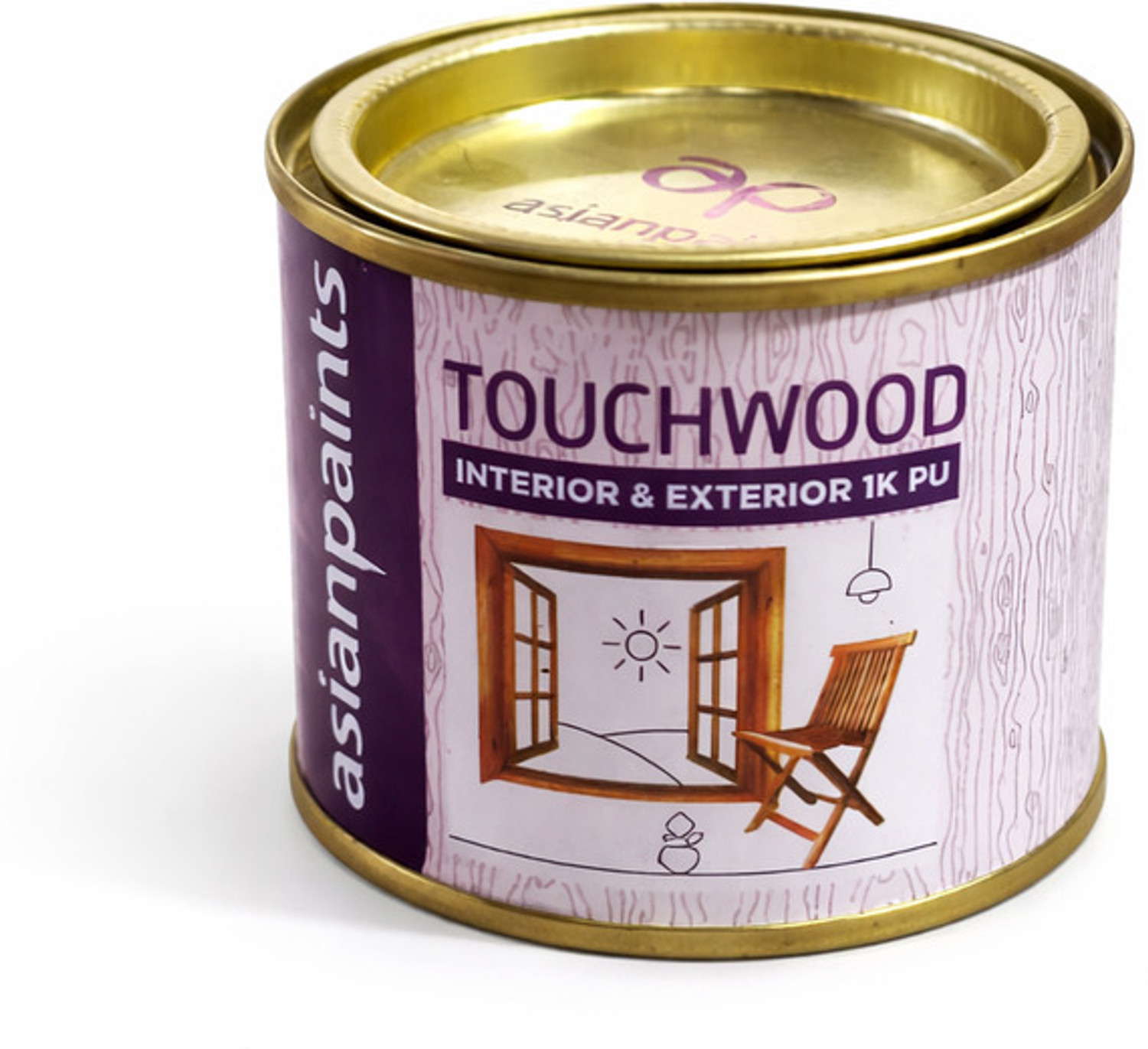 Image of Berger Woodkeeper 1K PU Gloss Clear Wood Varnish (Polyurethane 1 L)