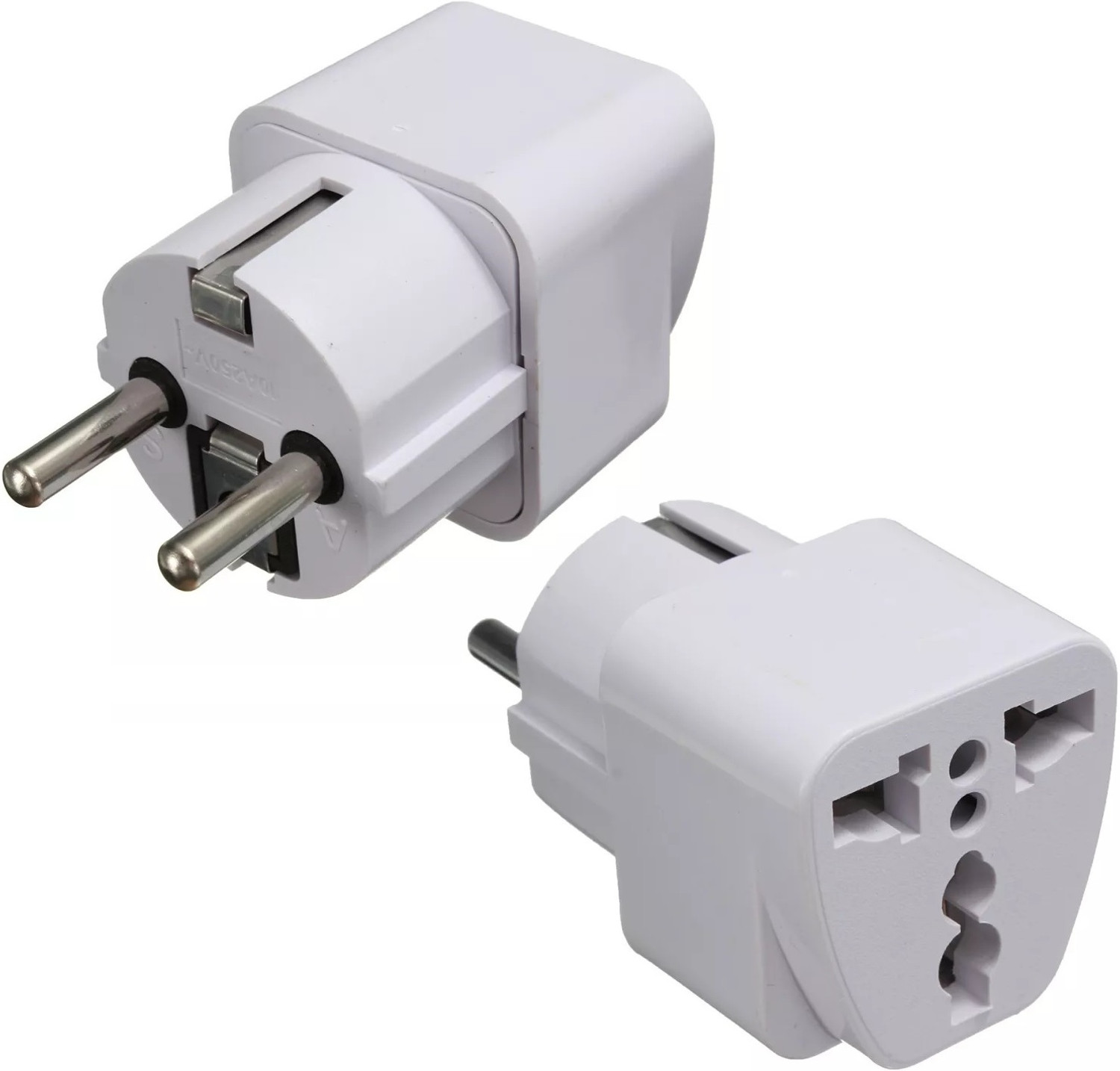 Image of looMint Universal Travel Adapter Worldwide Adaptor (White)