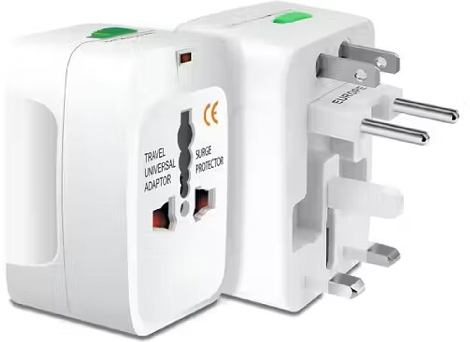 Image of looMint Universal Travel Adapter Worldwide Adaptor (White)