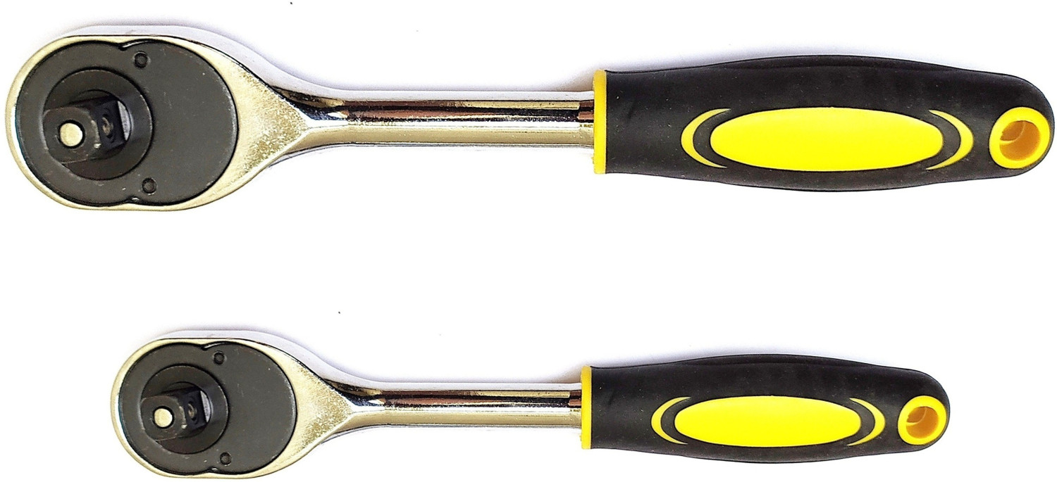 Inditrust 1/2" + 1/4" Drive Shaft Ratchet Wrench - Image 3