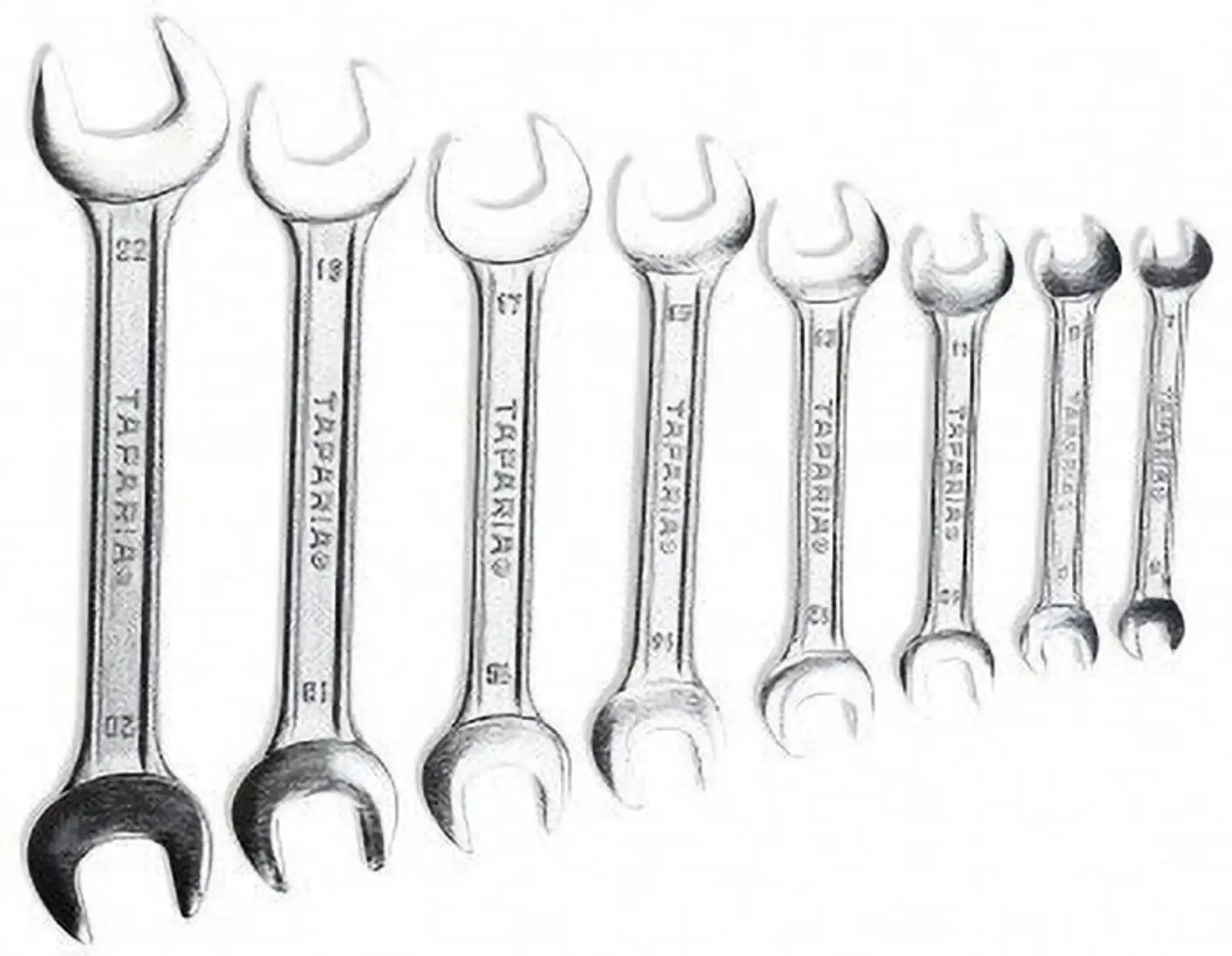 Image of TAPARIA 1172-10 inch 255 mm 1172-10 inch 255 mm Adjustable Sly Slide Wrench Spanners Phosphate Finish Single Sided Combination Wrench (Pack of 1)