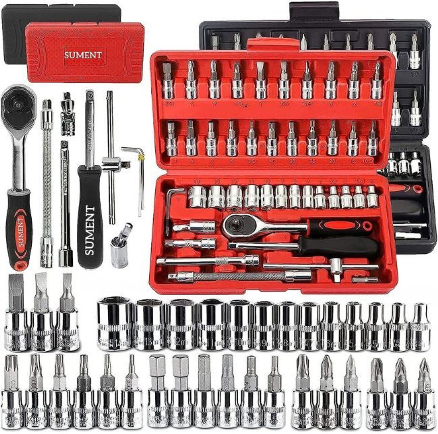Image of BALRAMA Set Of 3 Plumbing Tools(10 inch Water Pumplier, 10 inch PipeWrench, 8 inch AdjustableWrench) || Heavy Duty Hand Tool Kit || Single Sided Pipe Wrench (Pack of 1)
