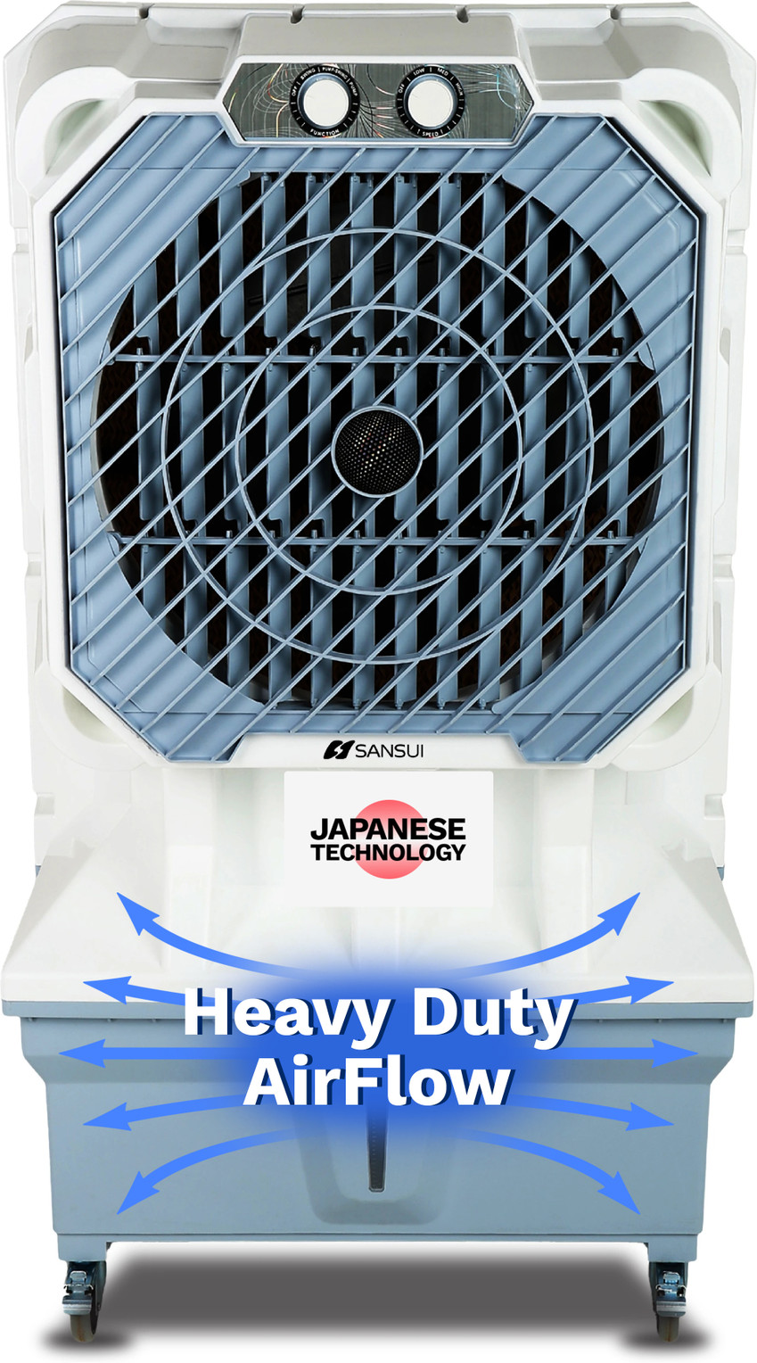 100 L Desert Air Cooler High Grade Honeycomb design, BIS Approved