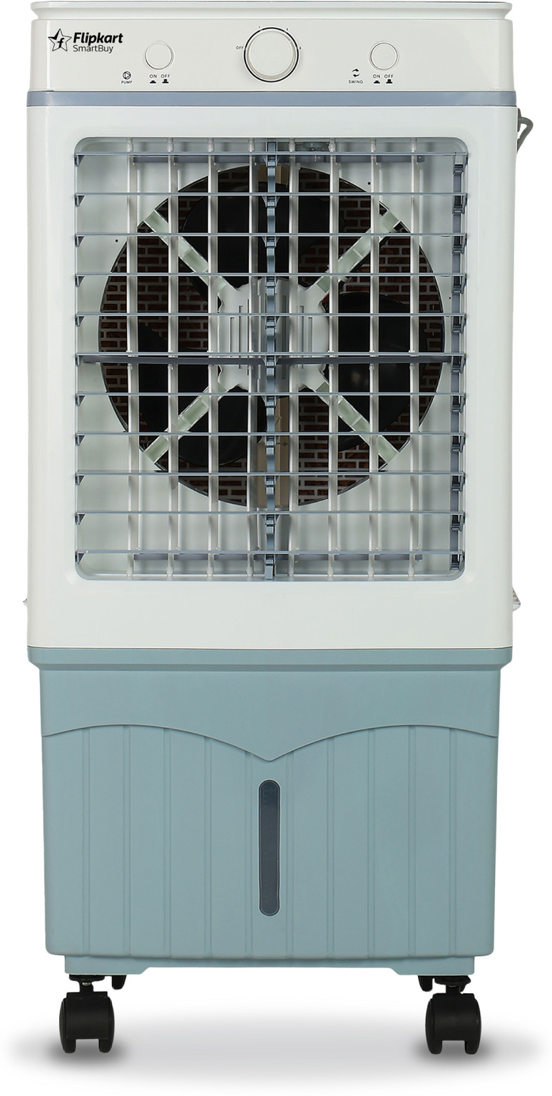 Flipkart SmartBuy 32 L Room/Personal Air Cooler (White, Blue, Polar_32)