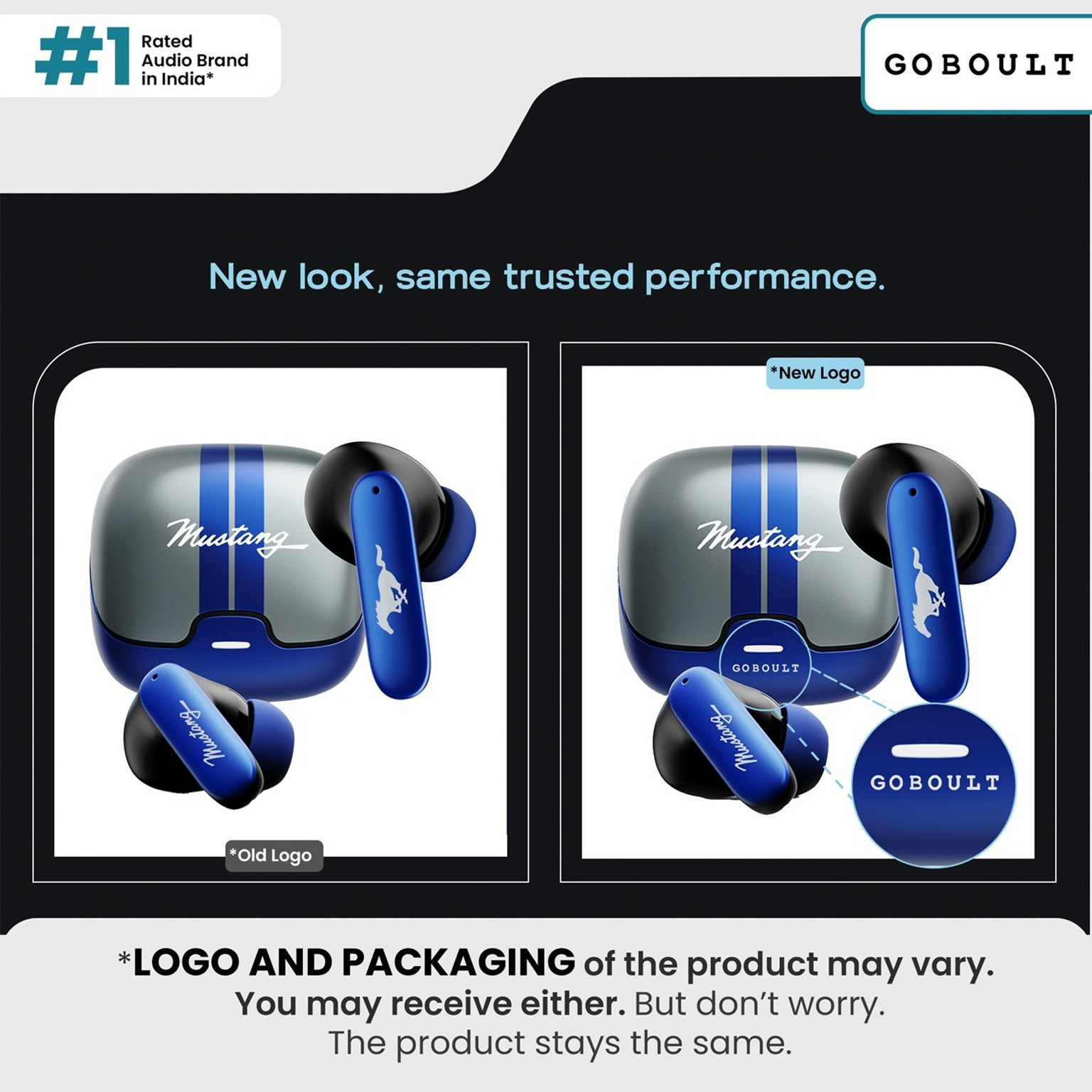 GoBoult Mustang Dash True Wireless Bluetooth Earbuds true wireless earbud price comparison image - view 6