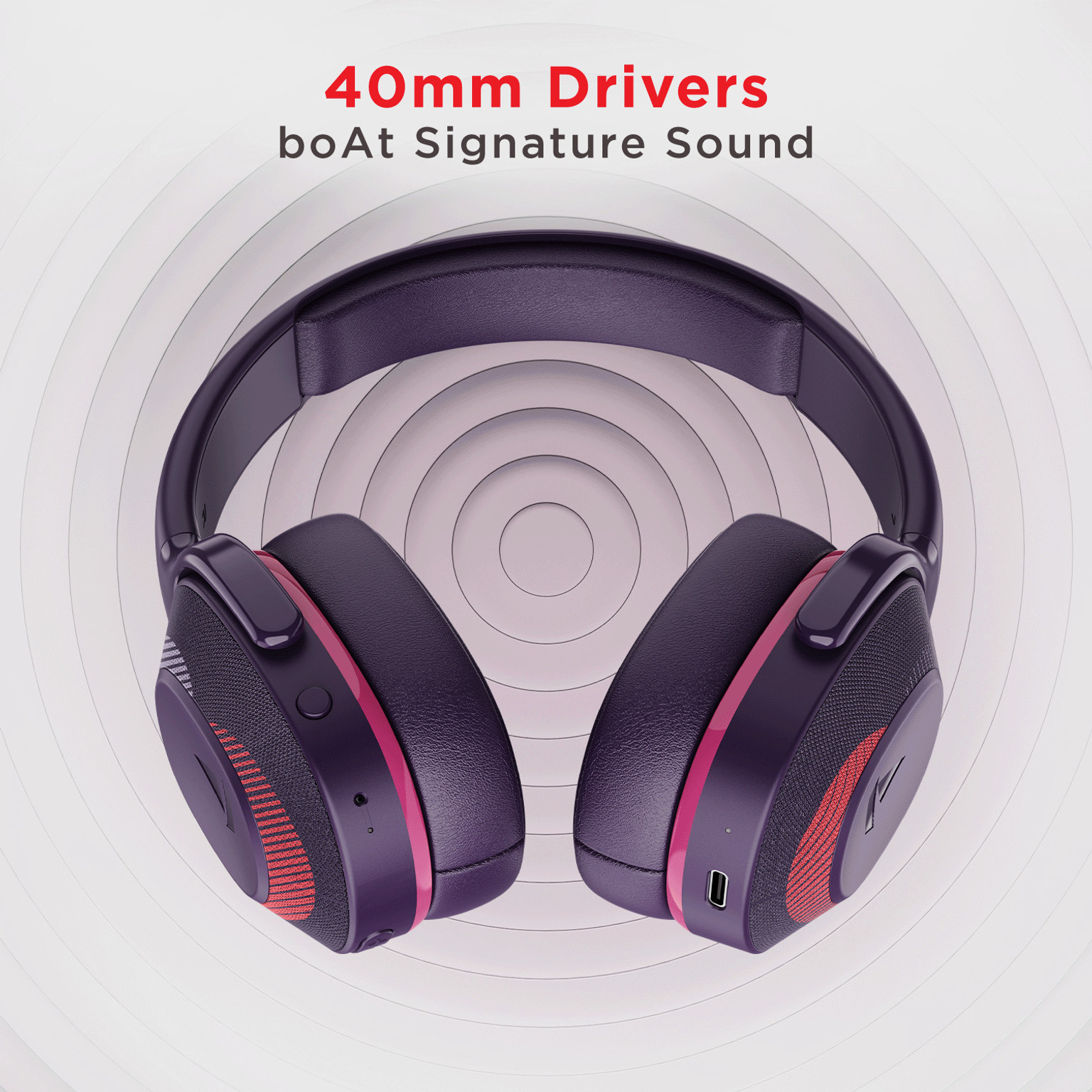 boAt Rockerz 425 Wireless Bluetooth Headphones with 25 Hours Playback and ASAP Charge headphones price comparison image - view 9