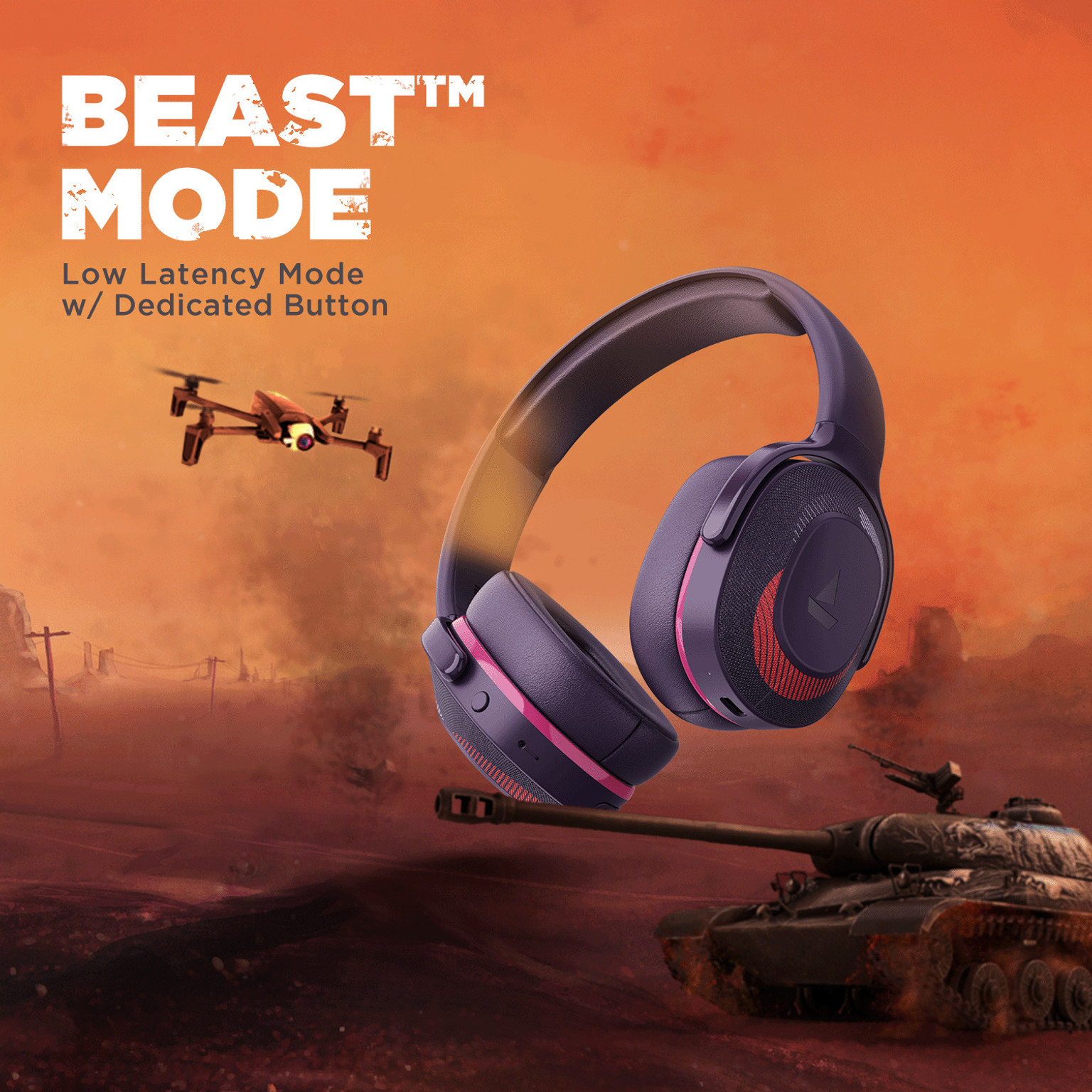 boAt Rockerz 425 Wireless Bluetooth Headphones with 25 Hours Playback and ASAP Charge headphones price comparison image - view 10