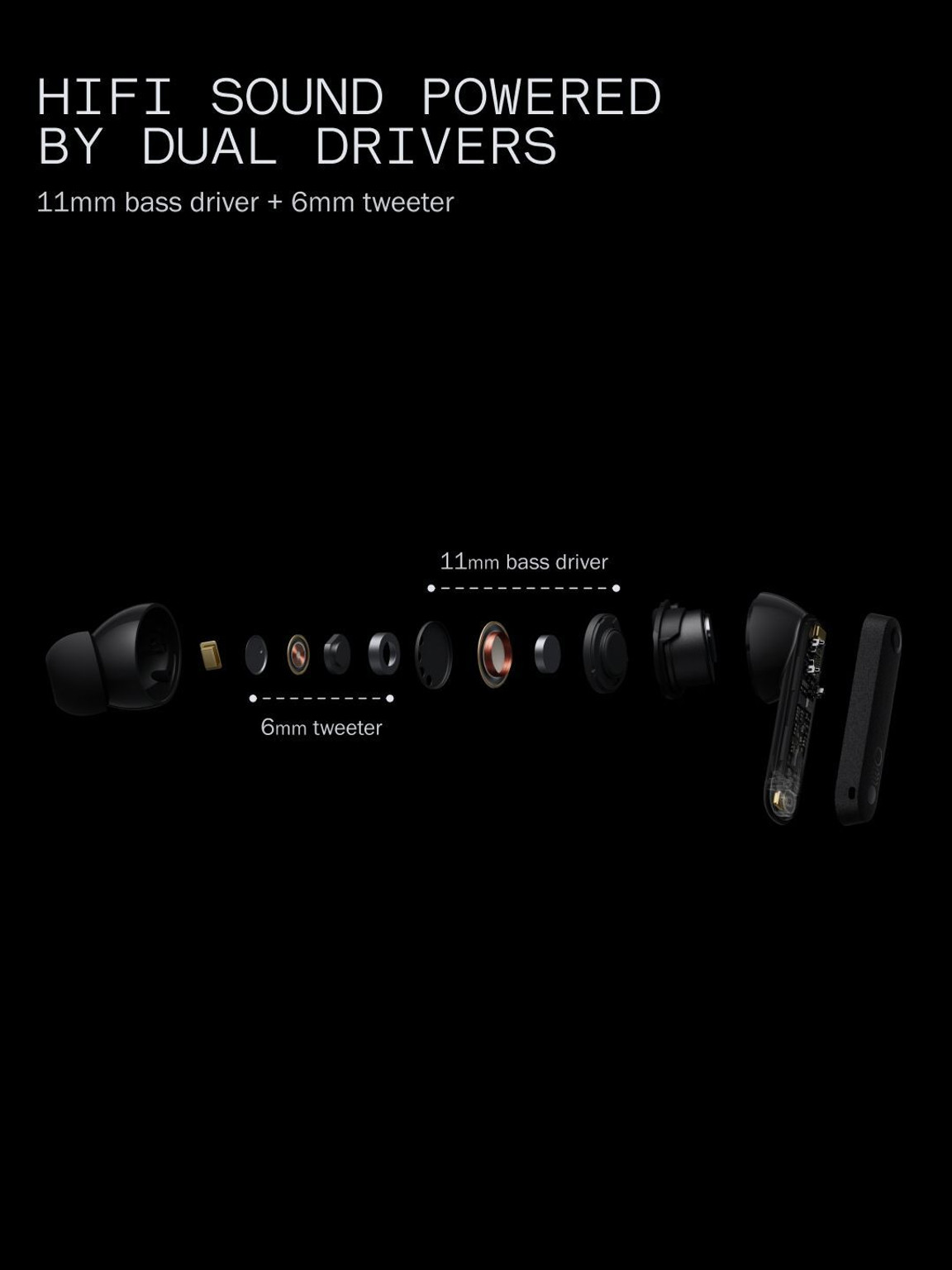 Nothing Buds Pro 2 True Wireless Bluetooth Earbuds with Up to 43 Hours Battery Life true wireless earbud thumbnail 9