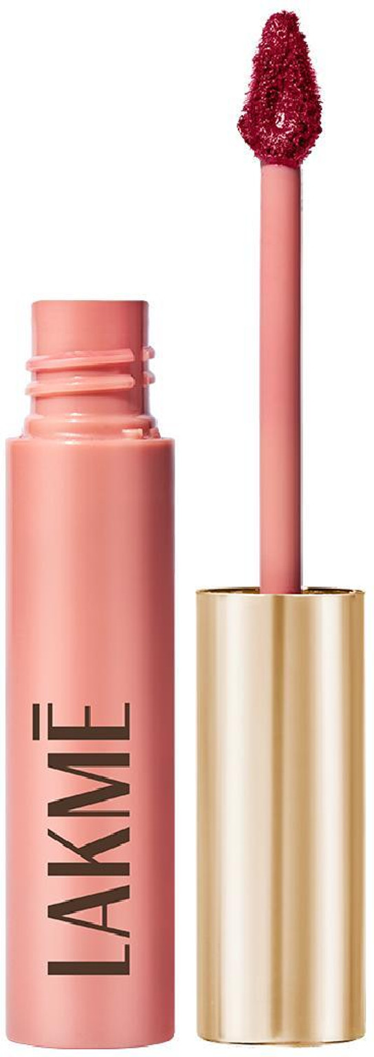 Lakmé Double Duty Lip & Cheek Mousse Matte Lipstick & Soft Blush (Rosy Plum, 9 g)