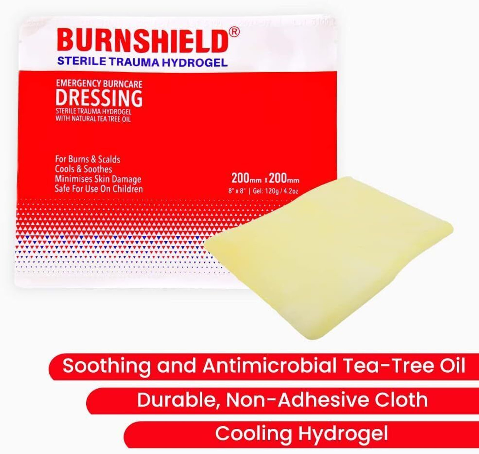 Burnshield Hydrogel Burn Dressing