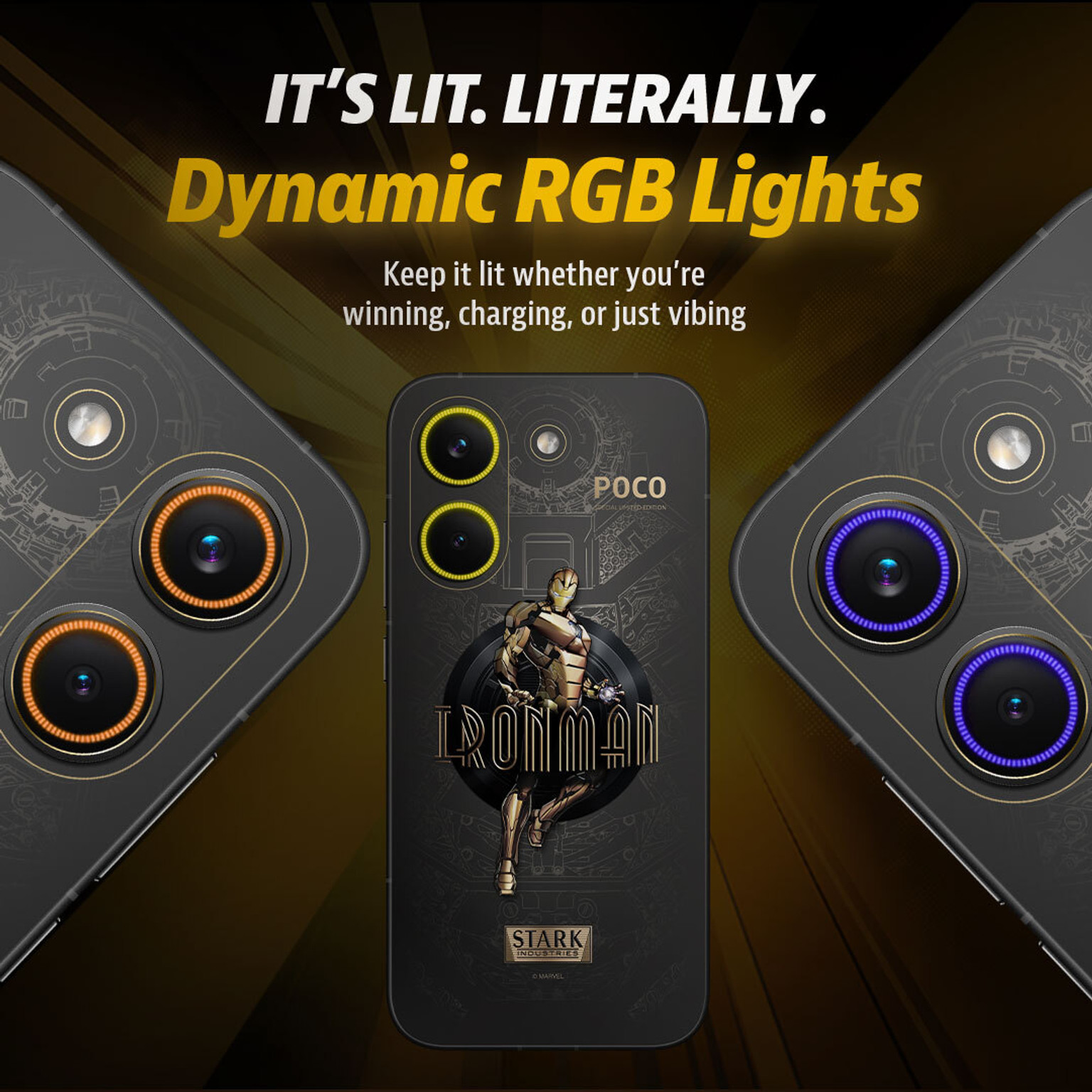 POCO X8 Pro Iron Man Edition 5G Dual SIM, 12GB+512GB Limited Edition Phone (Global Version) 3