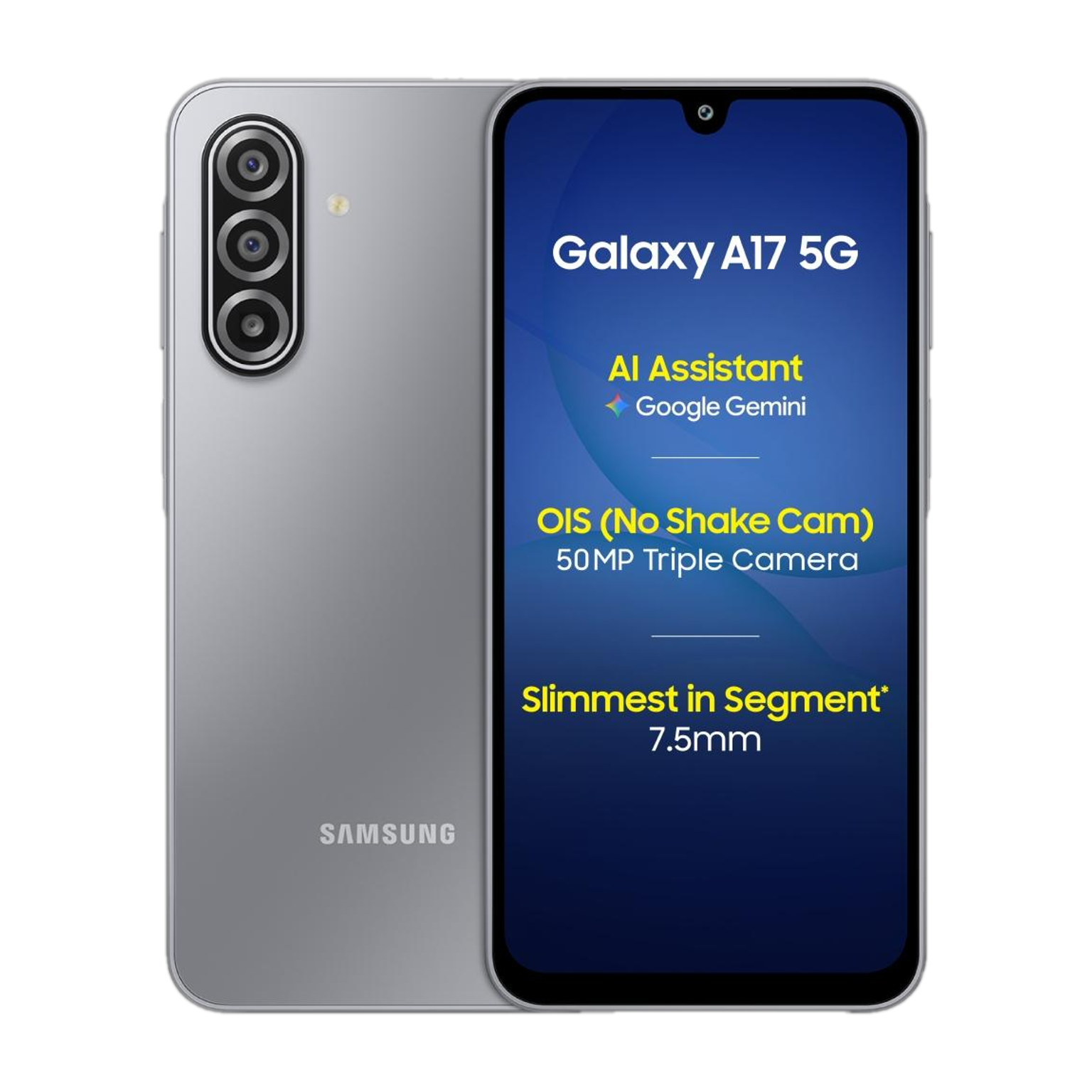 Samsung A17 6GB+128GB - Gray