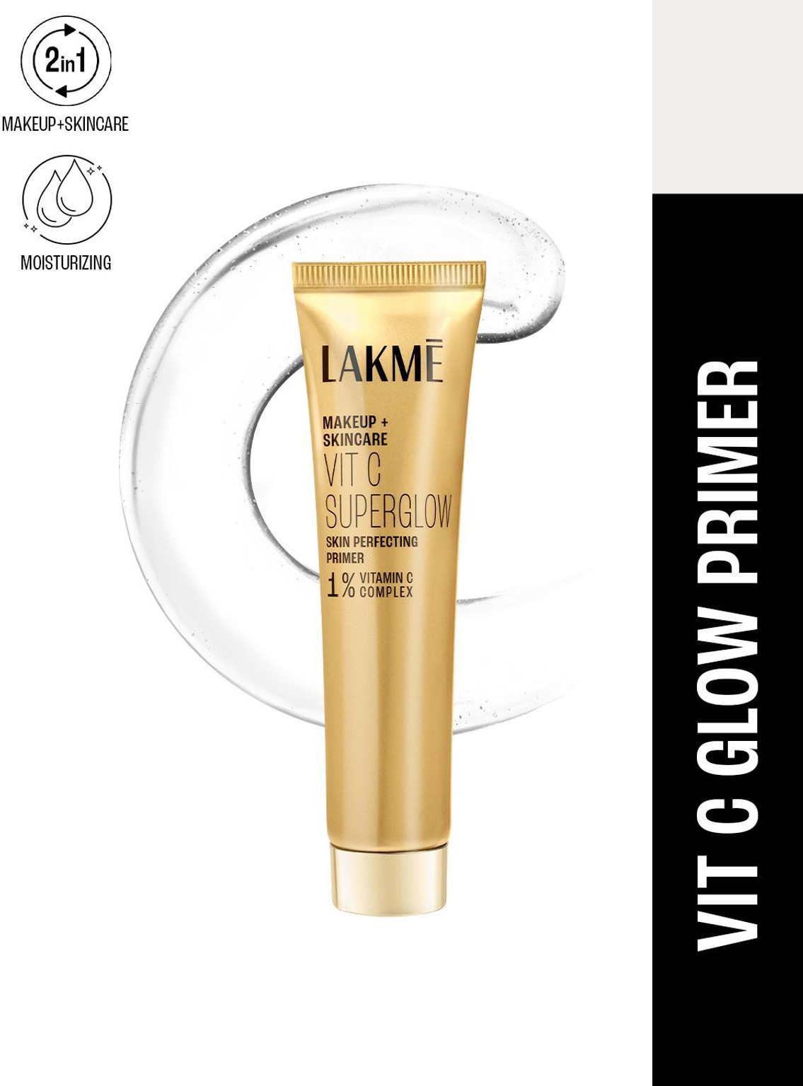 Lakmé Makeup+Skincare VitC Superglow Skin Perfecting  Primer  - 30 ml (NA)