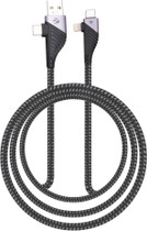 ZEBRONICS USB Type C Cable 2 A 1 m ZEB-UCLC65B (Compatible with Mobile, Tablet, Computer, Black, One Cable, USB Type C To USB Type C, 65 W)