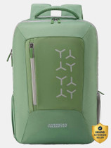 american tourister amt tech gear 21 l laptop backpack green Medium 02 (Green) Computers & Accessories American Tourister AMT Tech Gear