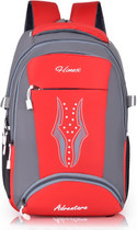 backpack purse red leather Africa Bag / Backpack- Red Leather(M) by Orijin Culture