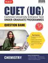 MTG NTA CUET (UG) Question Bank Chemistry For 2026 Exam | Chapter-wise ...