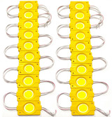 SAMAES 5 Pics 2.4 Watt 12 Volt DC PINK Color Coin Led Light
