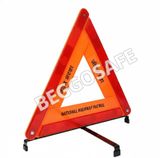 BEGGOSAFE Road Safety Reflective Warning Triangle With Double Stand ...