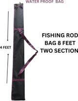 eight foot fishing pole bags Booms PB1 Fishing Bag Waterproof Folding Rod Case offering two versatile ways to store and use your fishing gear in various scenarios Fishing Rod Cases in Fishing