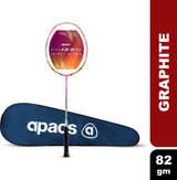 Apacs Z Power 900 RP+ Super Lite (Unstrung, 75g Super Lightweight) Made in Vietnam | Head Heavy | Extra Slim Shaft | Japanese High Modulus Graphite Badminton Racket with Free Full Cover
