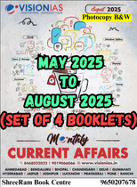 Vision IAS Monthly Magazine Current Affairs JANUARY 2025 To AUGUST 2025 ...