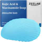 ZEE LAB Zeeglow Max Kojic Acid, Vit E & Glutathione Soap 75g | Remove Tan & Pigmentation