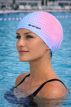 SHIFTER Swimming Cap For Men Women Kids Premium Soft Stretchable