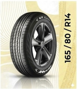 MRF 165/80R14 85T ZLX CAR TUBE LESS TYRE 4 Wheeler Tyre Price in