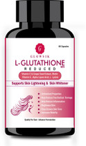 Nutriarc Wellness Natural & Pure L-Glutathione 60 Capsules with Alpha Lipoic Acid, Grape Seeds Price in India